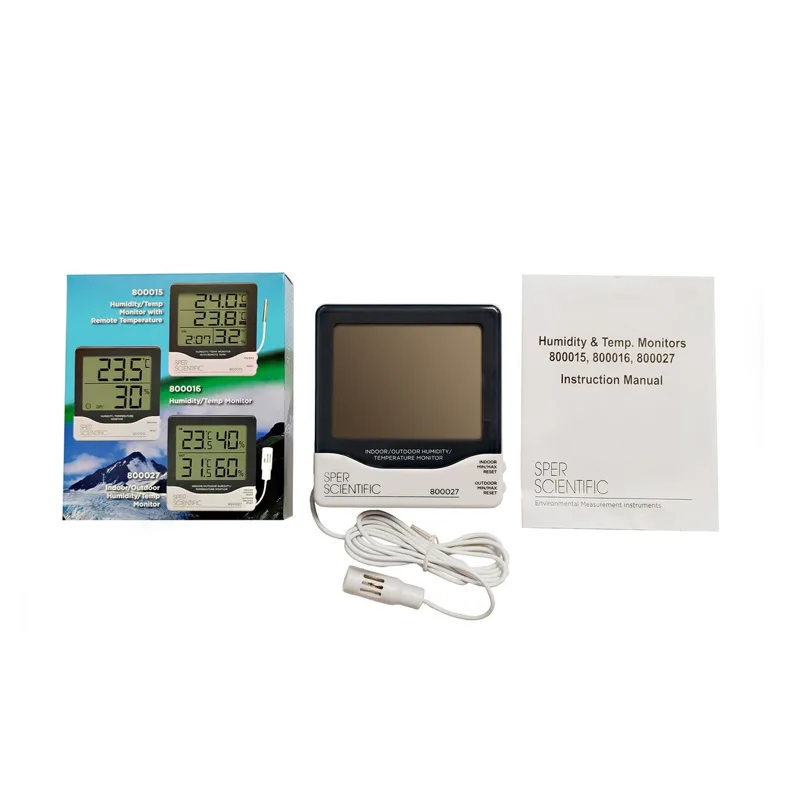 Nhiệt ẩm kế điện tử 800027 - Sper Scientific - Ảnh 3 | Le Quoc Equipment