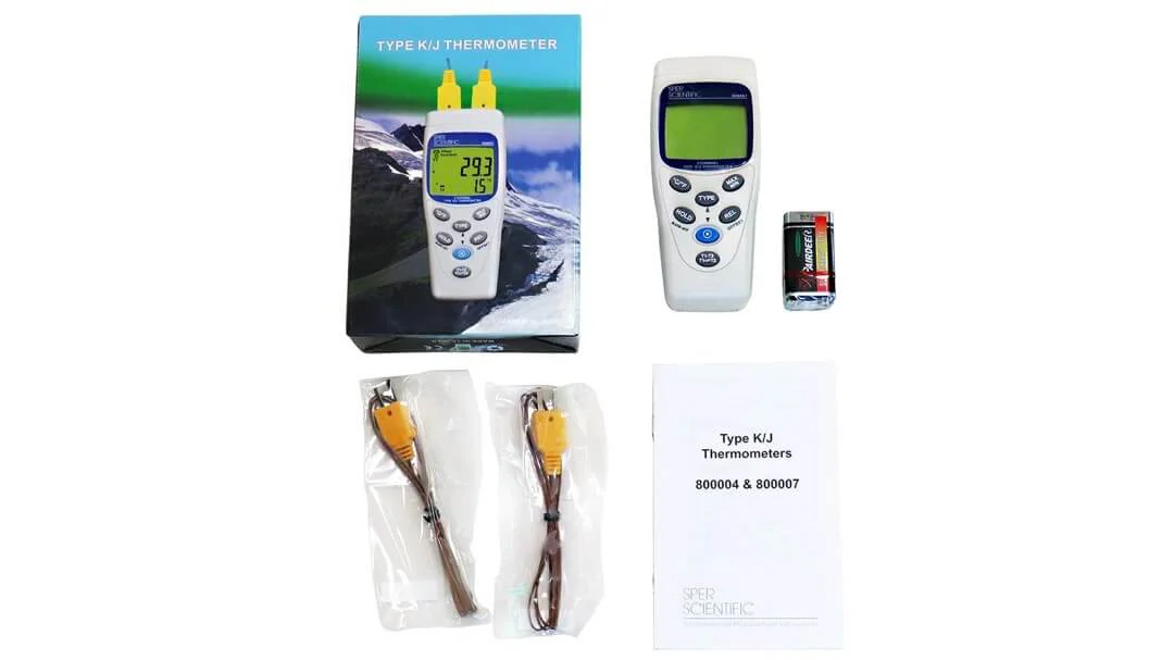 Máy đo nhiệt độ điện tử 2 kênh 800007 - Sper Scientific - Ảnh 4 | Le Quoc Equipment