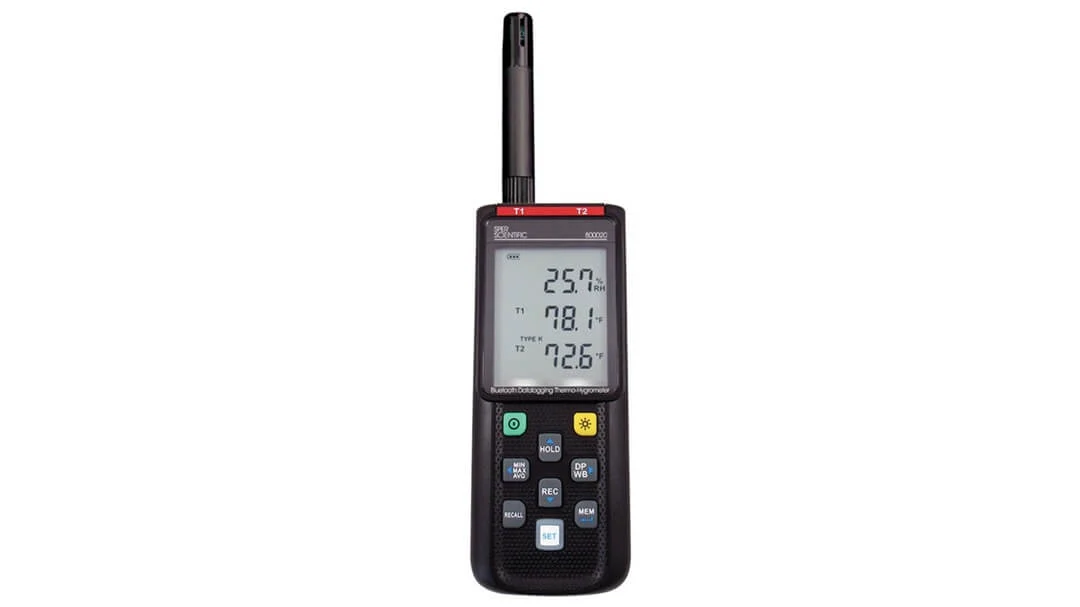 Máy đo nhiệt độ độ ẩm Bluetooth Datalog 800020 - Sper Scientific