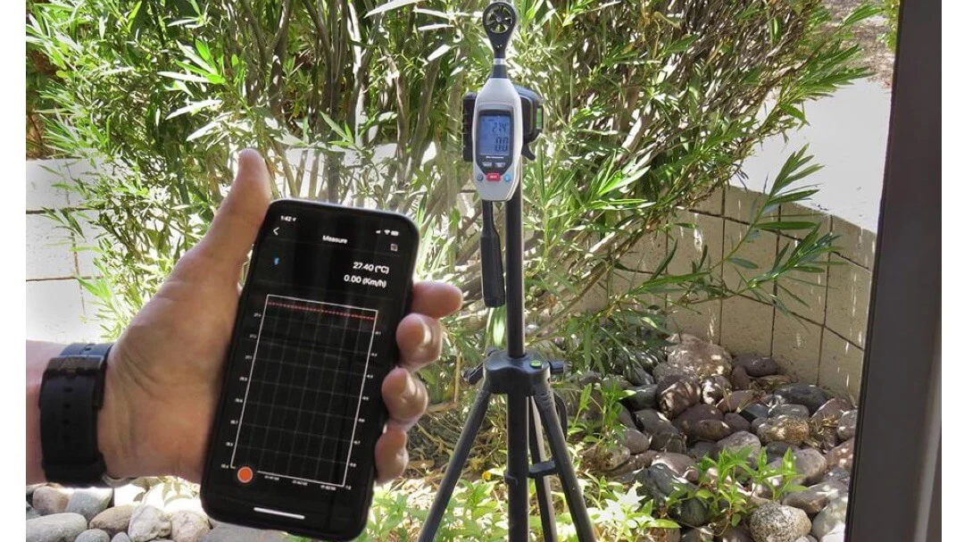 Máy đo tốc độ gió Bluetooth Datalog 850020 - Sper Scientific - Ảnh 4 | Le Quoc Equipment
