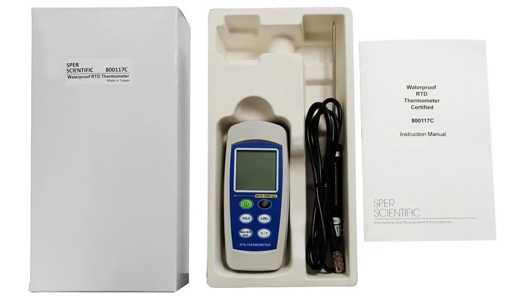 Máy đo nhiệt độ chính xác cao - 800117C - Sper Scientific - Ảnh 4 | Le Quoc Equipment