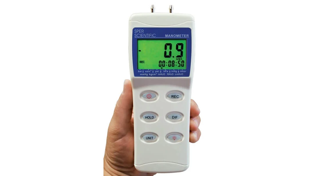 Máy đo áp suất khí và chênh áp 2 PSI - 840085 - Sper Scientific - Ảnh 2 | Le Quoc Equipment