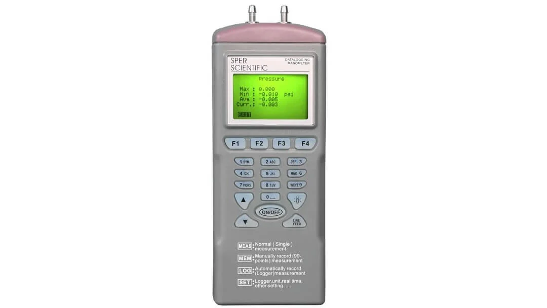 Máy đo áp suất vi sai, Datalog, cầm tay - 840086 - Sper Scientific