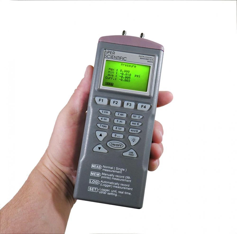 Datalogging Manometers 840098 - Sper Scientific - Ảnh 3 | Le Quoc Equipment