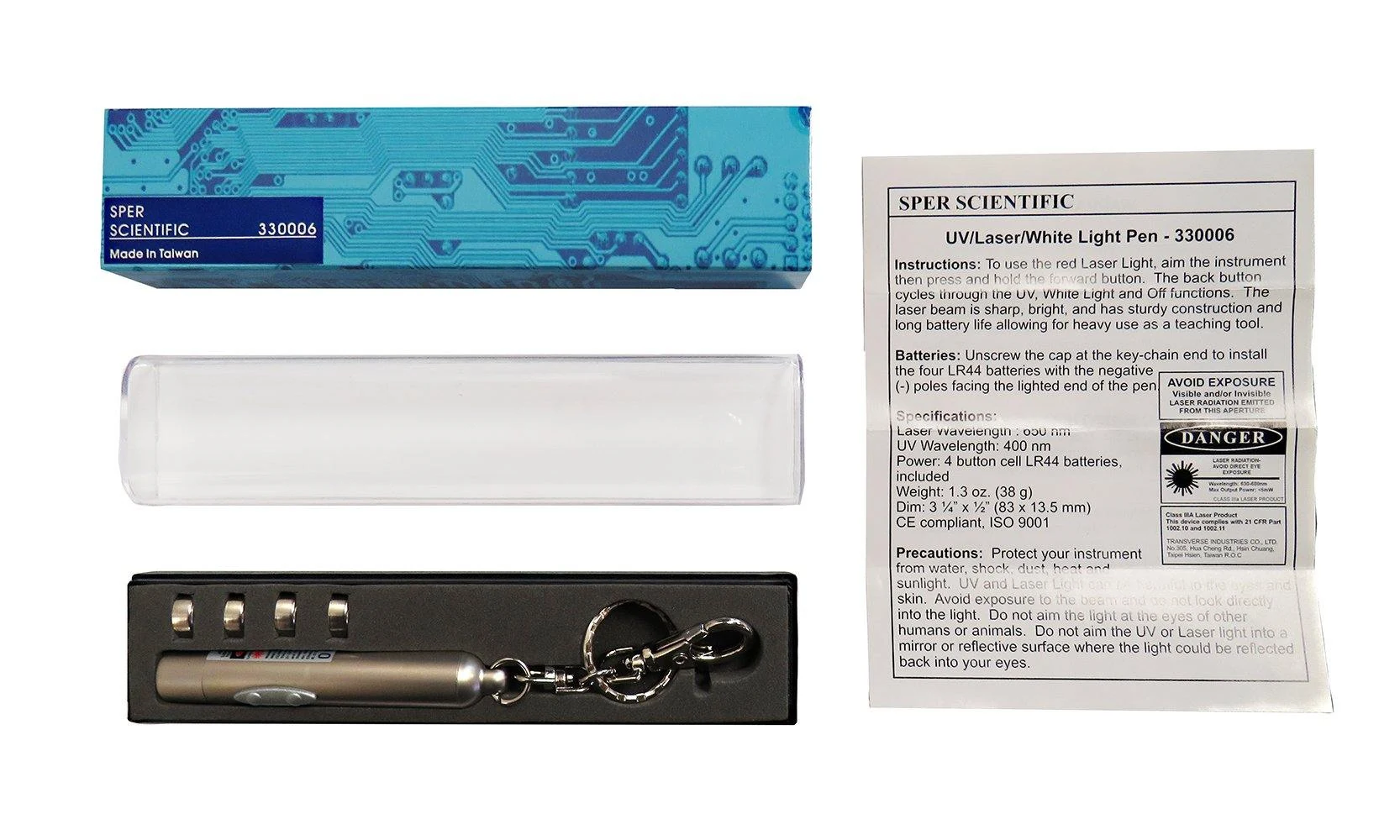 Đèn UV/Laser/Ánh sáng trắng 330006 - Sper Scientific - Ảnh 5 | Le Quoc Equipment