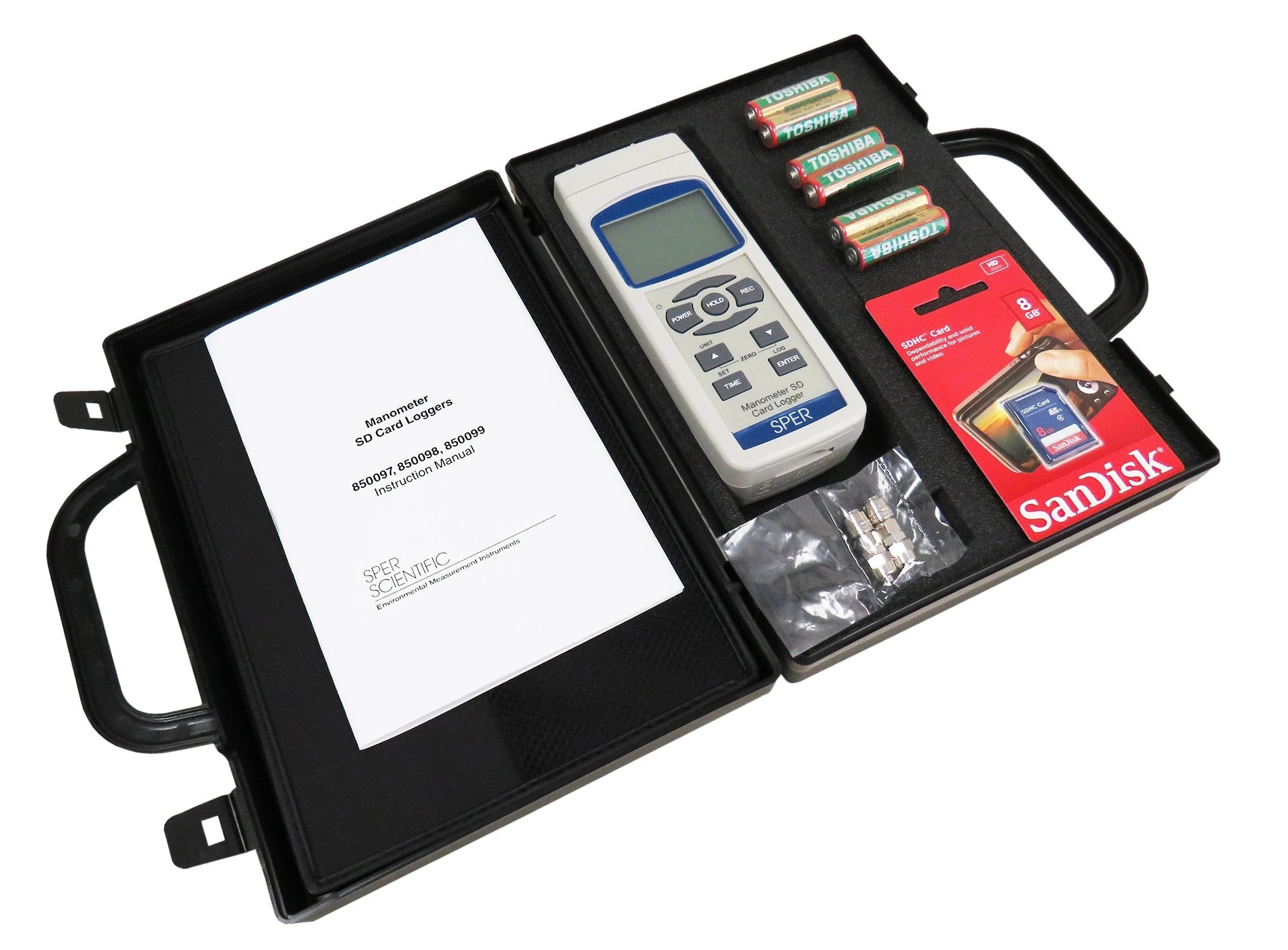 Manometer SD Card Loggers 850099 - Sper Scientific - Ảnh 6 | Le Quoc Equipment